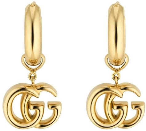 gucci earrings gold hoops